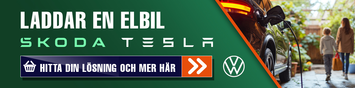 Hitta laddkabel, laddbox och tillbehör till din elbil