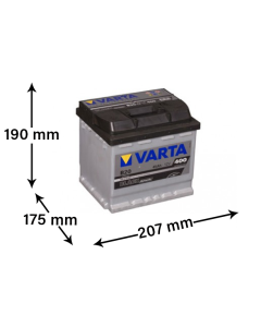 Varta B20 - 12V 45Ah (Bilbatteri)