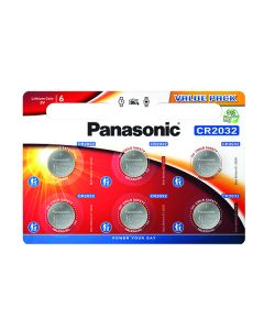 Panasonic CR2032 (6 st) 3 V Litium