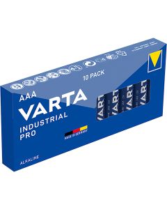 Varta Industrial Pro AAA Batteri - 10 st.
