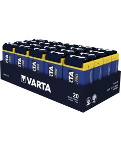 Varta Industrial Pro E/9 V 6LF22 Batteri - 20 St.