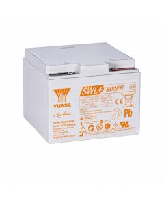 SWL+800FR Yuasa blybatteri (High-Drain speciellt för UPS-system) (Flamsäkert hölje)