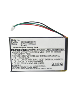 Batteri till bl.a. Garmin Nuvi 285 (Kompatibel)