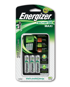 Energizer Maxi Charger EU Inkl. 4 x AA 2000 mAh Energizer Batterier