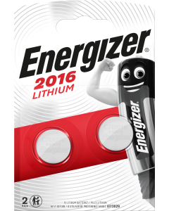 Energizer Lithium CR2016-Batterier (2 st.)