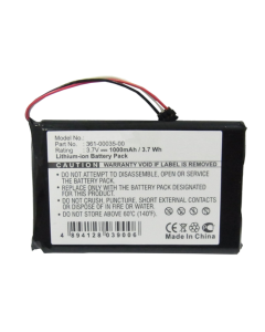Batteri till bl.a. Garmin Nüvi 2300 (Kompatibel)