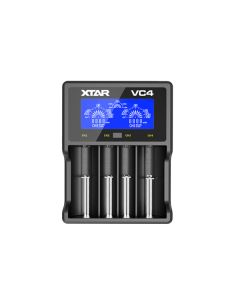 Xtar VC4 Batteriladdare till Li-ion 4 laddningskanaler 500 mA / 1000 mA