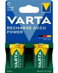 Varta Ready2Use C/Baby Uppladdningsbart Batteri, 2 st.