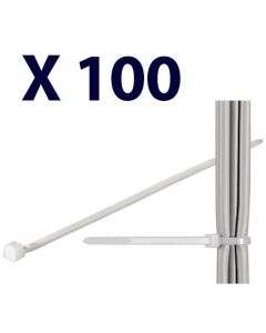 Kabel tie standard, natural - 368 mm, 3.65 mm (100 st.)