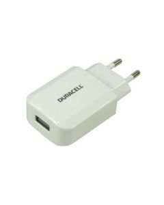 Duracell 230 V till USB-Laddare 2.1 A exkl. Kabel - Vit