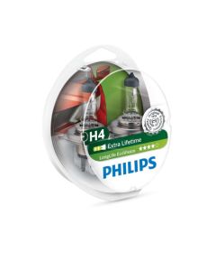 Philips Glödlampa H4 EcoVision (Longlife) - 2 stk.