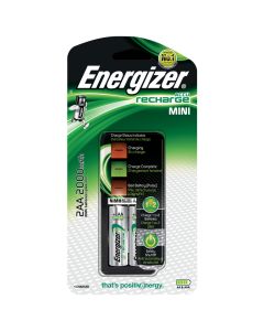Energizer Mini Charger EU inkl. 2 x AA 2000 mAh Energizer Batterier