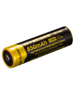Nitecore NL1485 - 14500 Batteri 850 mAh (med knop)