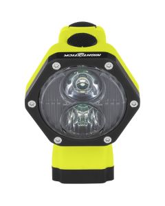 Nightstick XPP-5560G ATEX-uppladdningsbar hjälmlampa med dubbelljus (180 lumen) LED