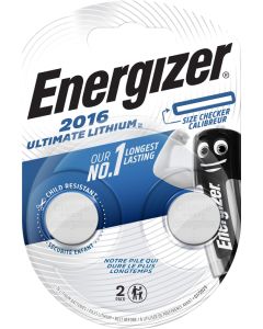 Energizer Ultimate Lithium CR2016 2 st.