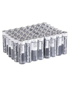 Panasonic Powerline LR6AD/4P AA Alkaline batteri - 48 St.