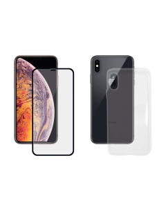 Panzerglass Special Edition Edge to Edge curved til Apple iPhone XS Max, sort