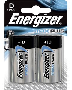 Energizer Max Plus D/E95 (2 st Blister)