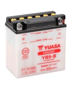 Yuasa YB9-B 12V Batteri till Motorcykel
