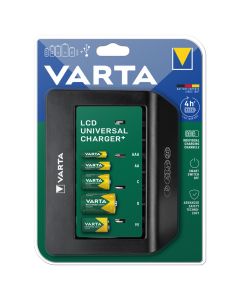 Varta Universal Batteriladdare med Display.