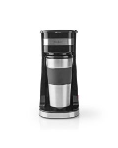 Nedis Single-serve kaffemaskin med resemugg