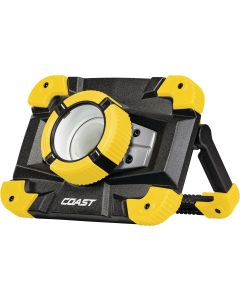 COAST WLR1Y Uppladdningsbar LED -arbetslampa LED (1290 lumen) gul