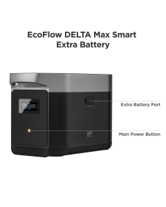 EcoFLow Extrabatteri till DELTA Max Smart - 2016 Wh