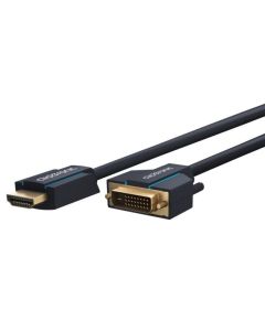 Clicktronic Casual Adapter Kabel HDMI / DVI - 15m hög hastighet