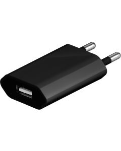 Goobay USB-laddare 1xUSB (1A) svart