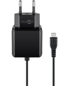 Goobay Micro USB universalladdare (3A) 1,5m kabel svart