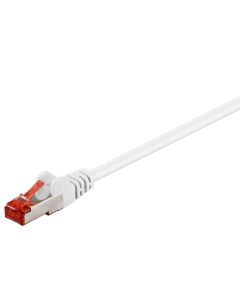 Goobay CAT 6 Patch Cable S / FTP - Vit - 0,5m