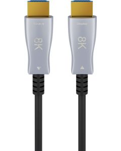 Goobay AOC -fiberoptisk HDMI 2.1 -kabel för 8K @ 60 Hz/ 4K @ 120 Hz - 30m