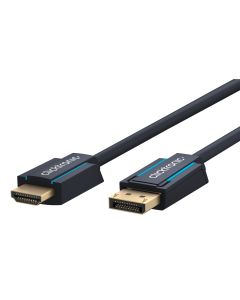 ClickTronic Active DisplayPort till HDMI -adapterkabel 4K @ 60 Hz - 1M