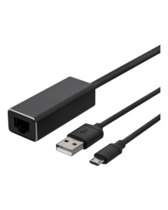 DELTACO Ethernet-adapter för Google Chromecast USB RJ45 - 1 meter
