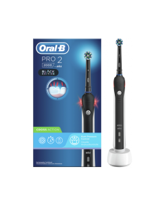 Oral-B Pro 2 2000 Crossaction elektrisk tandborste - svart
