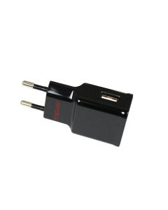 Japcell USB laddare 1xUSB (1A) Svart