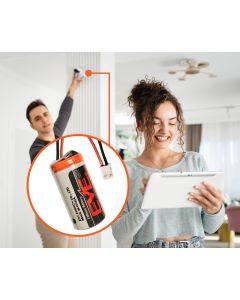 Batteri för Verisure kameradetektor - 3V 1350mAh