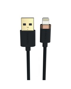Duracell Kabel USB Lightning 1 m, Svart
