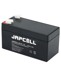 Japcell JC12-1.2 12V 1,2Ah AGM blybatteri