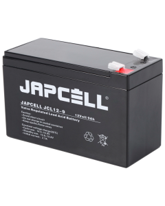 Japcell JCL12-9 12V 9Ah AGM blybatteri Long Life