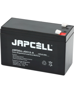 Japcell JCC12-8 12V 8Ah AGM blybatteri - Förbrukningsbatteri