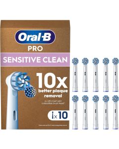 Oral-B Sensitive Clean Tandborsthuvuden 10 st. - Vit