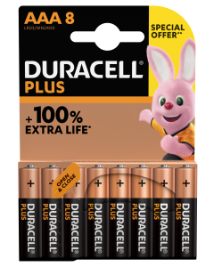 Duracell PLUS POWER AAA/MN2400/LR03 (8 st.)