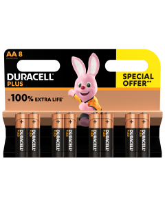 Duracell PLUS POWER AA/MN1500/LR06  (8 st.)