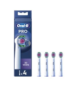 Oral-B Pro 3D White Tandborsthuvuden 4 st.