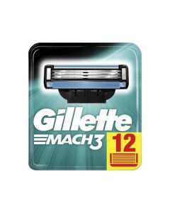 Gillette Mach3 Rakblad - 12 st.