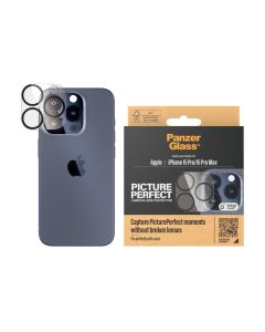 PanzerGlass™ PicturePerfect Kameraobjektivskydd iPhone 15 Pro | 15 Pro Max
