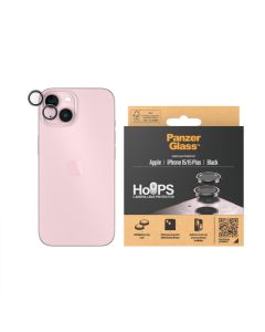 PanzerGlass™ Hoops Kameraobjektivskydd iPhone 15 | 15 Plus