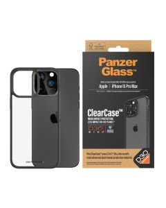 PanzerGlass™ ClearCase med D3O iPhone 15 Pro Max