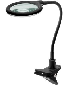 Goobay Förstoringslampa LED med bordsklämma - 480lm, 6w - Svart